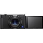 SONY ZV1 High Performance Compact Vlogging Camera - Black, Black