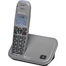 AMPLICOMMS PowerTel 2700 Cordless Phone - Grey & White, Silver/Grey