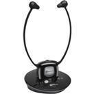 AMPLICOMMS TV 2500 Wireless Amplified TV Listener Headset - Black & Silver, Black,Silver/Grey