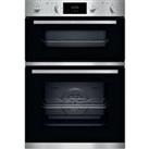 NEFF N30 U1GCC0AN0B Electric Double Oven - Stainless Steel, Stainless Steel