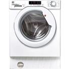 HOOVER H-Wash 300 HBD 485D2E Integrated 8 kg Washer Dryer - White