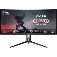 MSI Optix MAG301CR2 Full HD 30" Curved Gaming Monitor - Black, Black