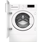 BEKO WTIK72111 Integrated 7 kg 1200 Spin Washing Machine, White