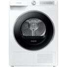 SAMSUNG DV90T6240LH/S1 WiFi-enabled 9 kg Heat Pump Tumble Dryer - White, White