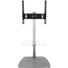 AVF Reflections Iseo 600 mm TV Stand with Bracket ? Grey, Silver/Grey,Black