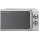 RUSSELL HOBBS RHMM701S-N Solo Microwave - Silver, Silver/Grey