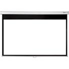 Optoma DS-9092PWC 92 Pull Down Projector Screen, White