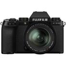 FUJIFILM X-S10 Mirrorless Camera with FUJINON XF 18-55 mm f/2.8-4 R LM OIS Lens, Black