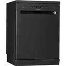 HOTPOINT HFC 3C26 WC B UK Full-size Dishwasher - Black, Black
