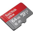 SANDISK Ultra microSDXC Class 10 Memory Card - 64 GB