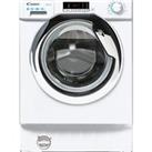 CANDY CBW 48D2XCE Integrated 8 kg 1400 Spin Washing Machine, White
