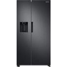 SAMSUNG RS8000 RS67A8810B1/EU American-Style Fridge Freezer - Black Stainless Steel, Stainless Steel
