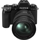 FUJIFILM X-S10 Mirrorless Camera with FUJINON XF 16-80 mm f/4 R OIS WR Lens - Black, Black