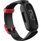 FITBIT ACE 3 Kid's Fitness Tracker - Black & Red, Universal, Black,Red