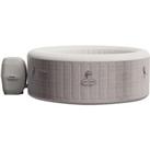 LAY-Z-SPA Cancun AirJet Inflatable Hot Tub - Grey Rattan