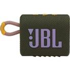 JBL GO3 Portable Bluetooth Speaker - Green, Green