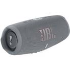 JBL Charge 5 Portable Bluetooth Speaker - Grey, Silver/Grey