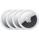 Apple AirTag Bluetooth Tracker - Pack of 4, White