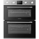 KENWOOD KBUDOX21 Electric Built-under Double Oven - Black & Stainless Steel, Stainless Steel