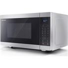 SHARP YC-MG252AU-S Microwave with Grill - Silver, Silver/Grey