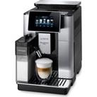 DELONGHI PrimaDonna Soul ECAM610.75 Smart Bean to Cup Coffee Machine - Silver & Black, Silver/Gr