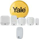 Yale Sync IA-320 Smart Home Alarm Family Kit & Door / Window Contact Bundle, White