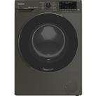 GRUNDIG FiberCatcher GW78941FG Bluetooth 9 kg 1400 Spin Washing Machine - Graphite, Silver/Grey