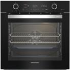 GRUNDIG GEBM12400BC Electric Smart Oven  Black & Stainless Steel  Currys