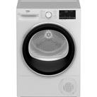 BEKO B3T41011DW 10 kg Condenser Tumble Dryer - White, White