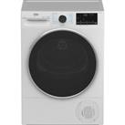 BEKO Pro RapiDry B5T4923RW 9 kg Heat Pump Tumble Dryer - White, White