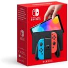 NINTENDO Switch OLED - Neon Red & Blue, Red,Blue