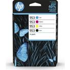 HP 953 Cyan, Magenta, Yellow & Black Ink Cartridges - Multipack, Black,Yellow,Cyan,Magenta
