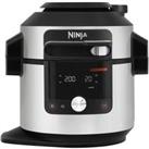 NINJA Foodi MAX 15-in-1 SmartLid OL750UK Multicooker & Air Fryer - Stainless Steel & Black, Stainless Steel