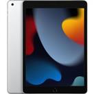 APPLE 10.2 iPad (2021) - 64 GB, Silver, Silver/Grey