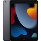 APPLE 10.2" iPad (2021) - 256, Space Grey, Silver/Grey