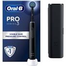 ORAL B Pro 3 3500 Electric Toothbrush - Black, Black