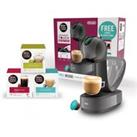 DOLCE GUSTO by De'Longhi Infinissima Touch EDG268.GY Coffee Machine Starter Kit - Charcoal, Silver/G