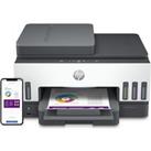 HP Smart Tank 7605 All-in-One Wireless Inkjet Printer, White,Silver/Grey