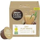 NESCAFE Dolce Gusto Plant Based Oat Flat White Coffee Pods - Pack of 12