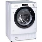 MONTPELLIER MIWM84 Integrated 8 kg 1400 Spin Washing Machine, White