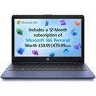 HP Stream 11-ak0516sa 11" Laptop - IntelCeleron£, 64 GB eMMC, Blue, Blue