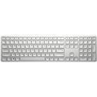 HP 970 Programmable Wireless Keyboard - White, Silver/Grey