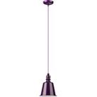 INTERIORS by Premier Pagoda Pendant Ceiling Light - Purple