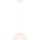 INTERIORS by Premier Large Lenno Pendant Ceiling Light - White
