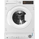LOGIK LIW812W22 Integrated 8 kg 1200 Spin Washing Machine