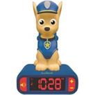 LEXIBOOK RL800PA Nightlight Alarm Clock - Paw Patrol, Brown,Blue