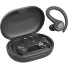 JLAB Go Air Sport Wireless Bluetooth Earbuds - Graphite, Black,Silver/Grey