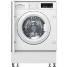 BOSCH Serie 6 WIW28302GB Integrated 8 kg 1400 Spin Washing Machine, White