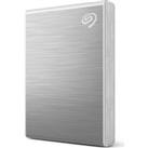 SEAGATE One Touch External SSD - 1 TB, Silver, Silver/Grey
