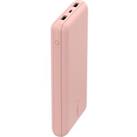 Belkin 20000 mAh Portable Power Bank with 15 W USB-C Boost Charge - Rose Gold, Pink,Gold